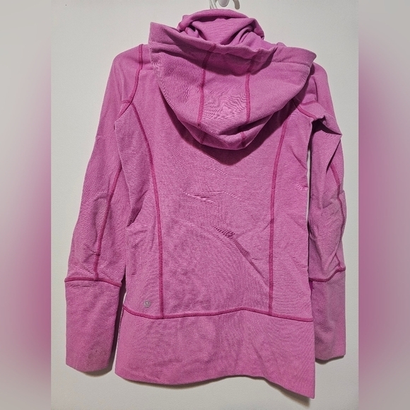 Lululemon Bubble Gum  Pink Zip-Up Hoodie - Picture 2 of 5